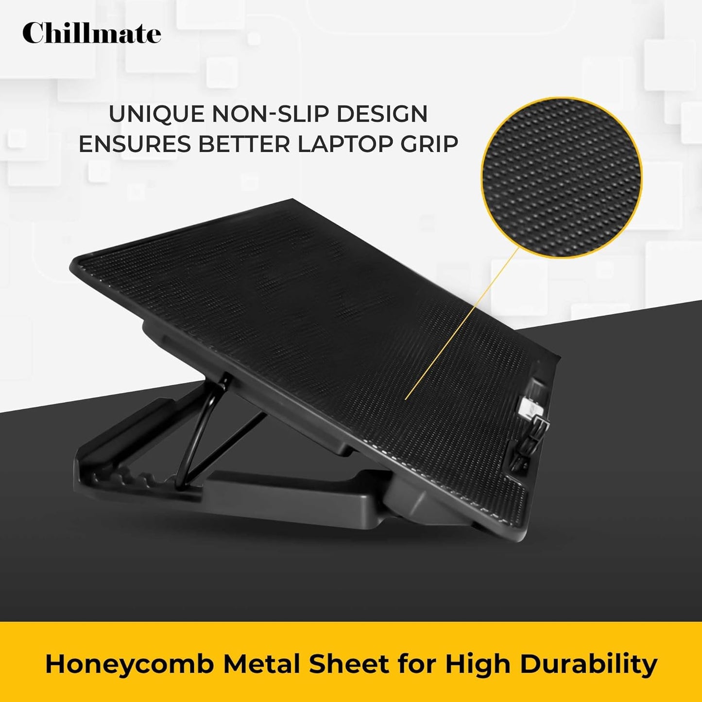 Lapcare DCX-A101 ChillMate Laptop Cooler (Black)