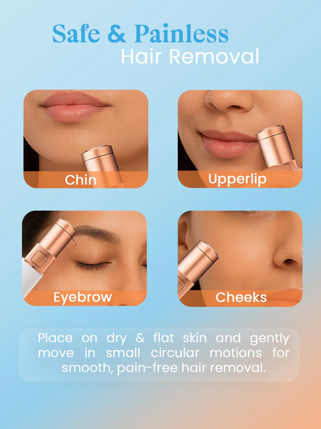 Urban Yog Electric Facial Hair Remover For Women