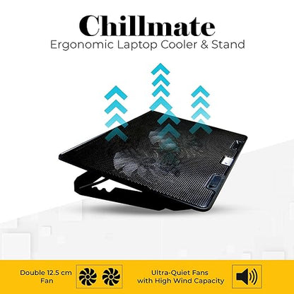 Lapcare DCX-A101 ChillMate Laptop Cooler (Black)