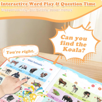 My First English Words Sound Book , English Learning Talking Book