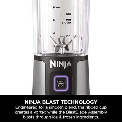 Ninja Blast 150 W Juicer Mixer Grinder (Blast Portable Cordless Blender 530ml